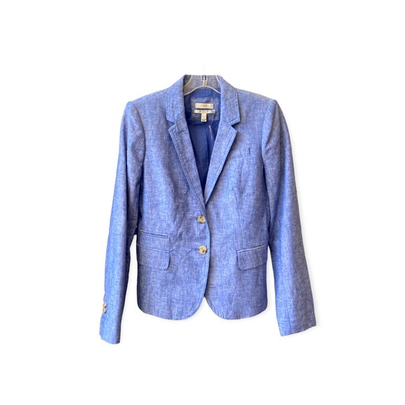 J. Crew School Boy Chambray Blazer